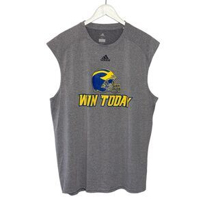 Adidas University of Delaware football sleeveless shirt - XL